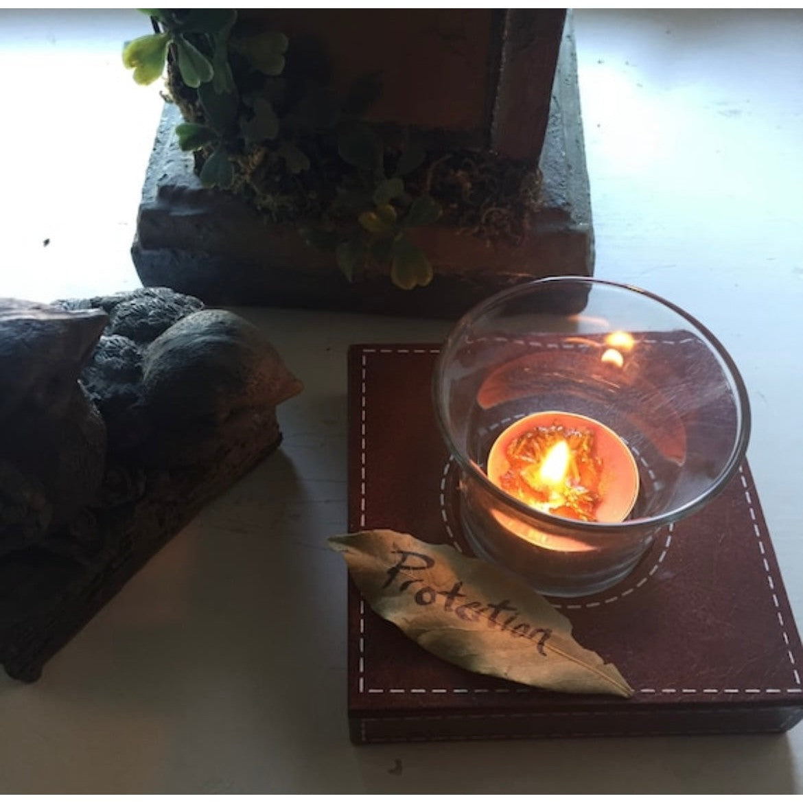 Protection Candle Burning - Same Day-Lady Of The Moss