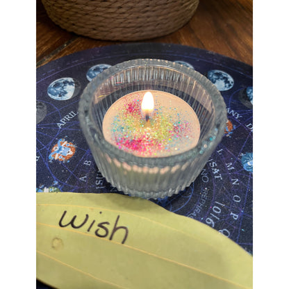 Make a Wish Candle Burning-Same Day-Lady Of The Moss