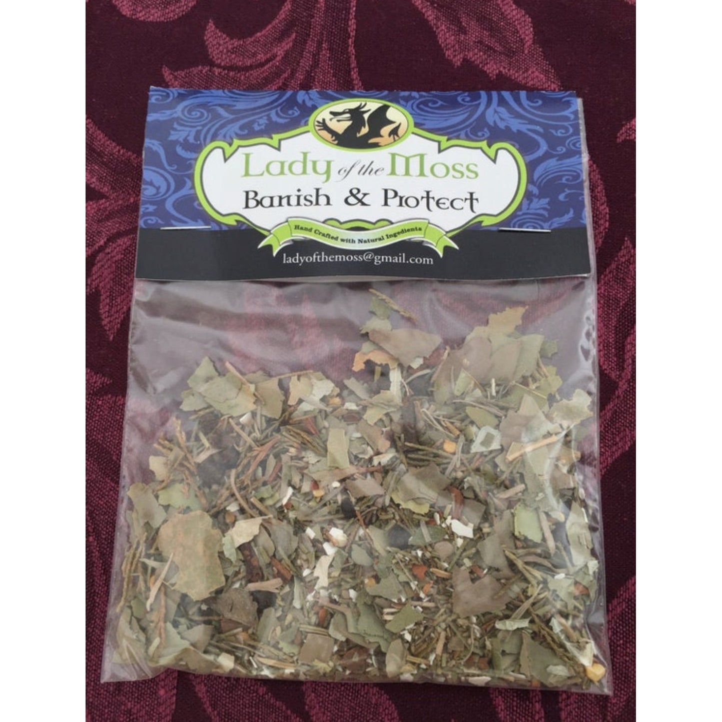 Banish & Protection Loose Smudge Incense-Lady Of The Moss