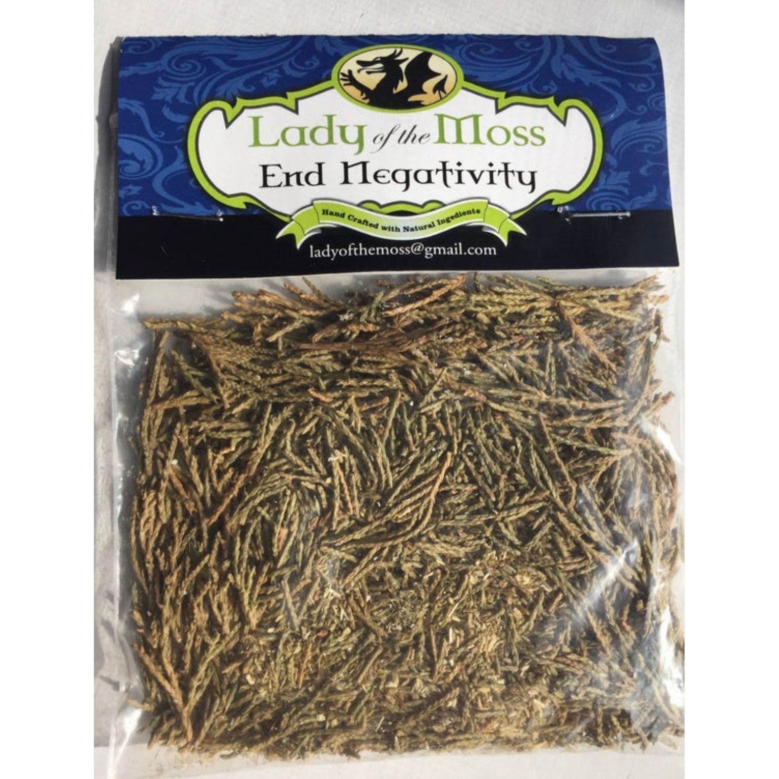 End Negativity Loose Incense Blend-Lady Of The Moss